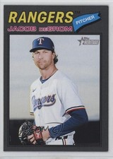2026 Topps Heritage Dark Gray Border Jacob deGrom #98 05ol