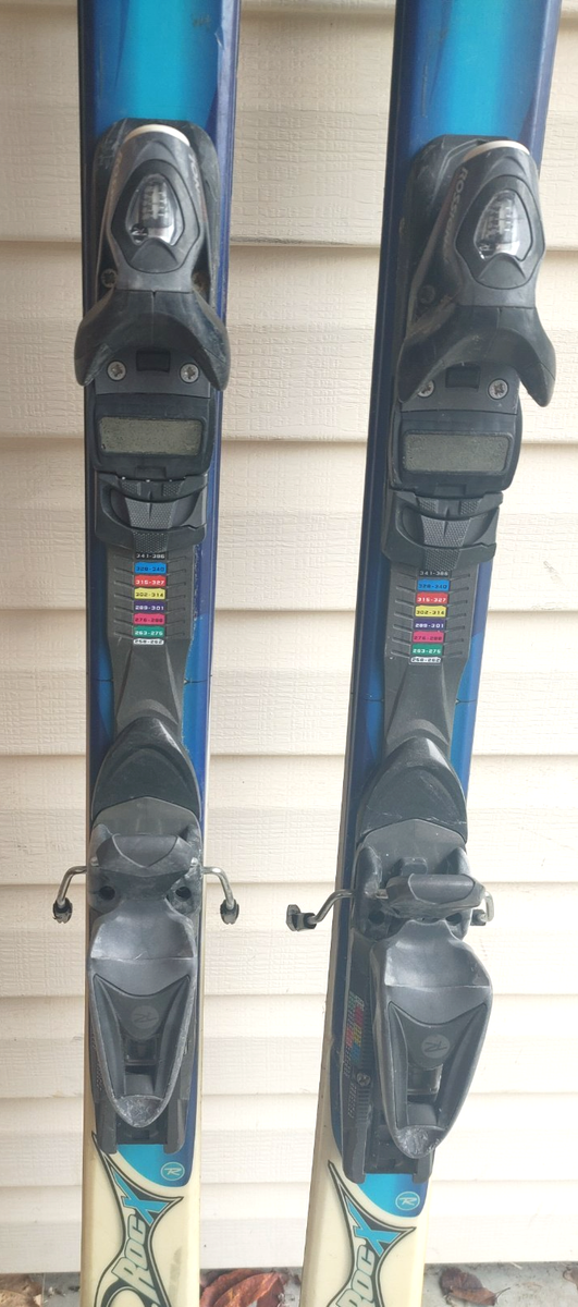 Rossignol RocX 170 170cm Snow Skis with Rossignol 100 Bindings | eBay