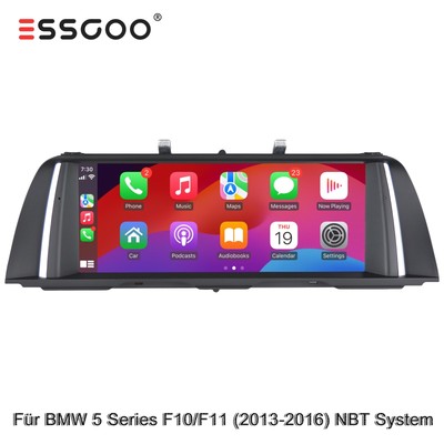 Linux CarPlay NBT Android auto 10,25 Zoll Autoradio BT Für BMW 5 Series F10 F11