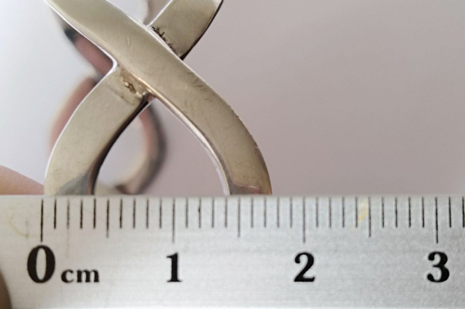 Solid 925 Sterling Silver Polished Infinity Cuff … - image 4