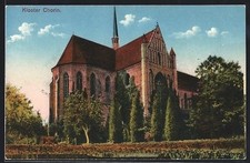 Postcard Chorin, Chorin Monastery