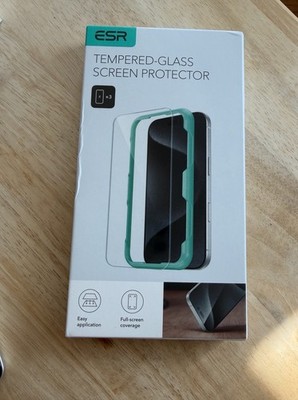 ESR-SCREEN PROTECTORS (TEMPERED GLASS) - 3 PACK - IPHONE 16 PRO