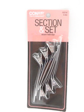 Conair Section  Set Secure Hold Clips 6 Clips 55316Z