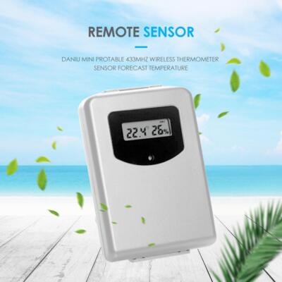 433MHz Remote Digital Wireless Thermometer Sensor Humidity Hygrometer Monitor