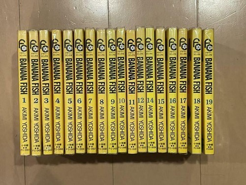 Used Banana Fish All 19 Volume Set Atsushi Yoshida Manga Comics Ebay