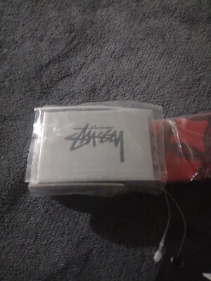 小物 STUSSY EMBROIDERED S BELT Stussy Embroidered S Belt Black Men's - SS25 - US