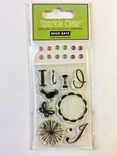 Hero Arts Photopolymer Stamp Set - Initial I and more - CL193 - NEW