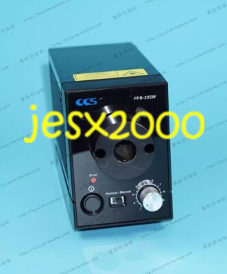 1PC USED CCS LED Light source PFB-20SW microscope cold light source #YY