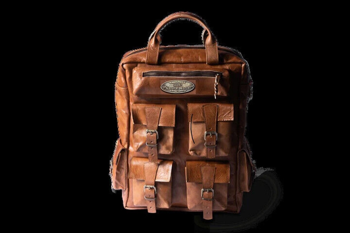 big leather backpack sse Premium Made with rich and supple genuine leather that gets softer with age Crazy Horse Leather Backpack