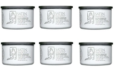 Satin Smooth Zinc Oxide Wax 14 Oz Pack Of 6