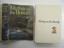 Mutiny on the Bounty, Charles Nordhoff, James Norman Hall, DJ, 55th, 1960