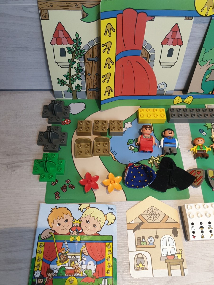 Vintage (2002) LEGO DUPLO Explore 3615 Theatre Stories Not Complete Age 3+