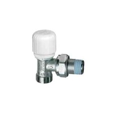 VALVOLA DETENTORE TESTINA TERMOSTATICA 3/8 SQUADRA RADIATORE TERMOSIFONE FAR