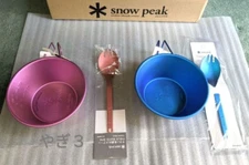 Snow Peak Titanium Sierra Cup & Spoon with Split Tip Limited Edition 2023