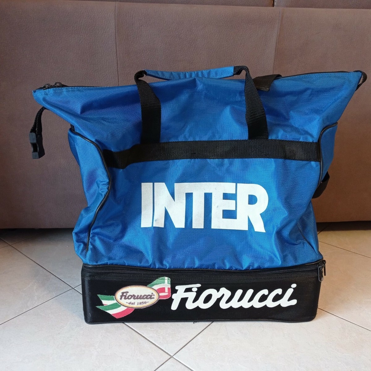 Maglia Inter Sponsor Fiorucci INTER Borsone Ufficiale Da Calcio