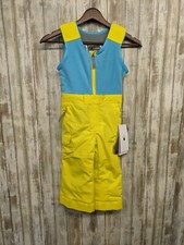 Spyder Snow Ski Pants Insulated Little Girls Size 3 Blue Yellow NWT 139