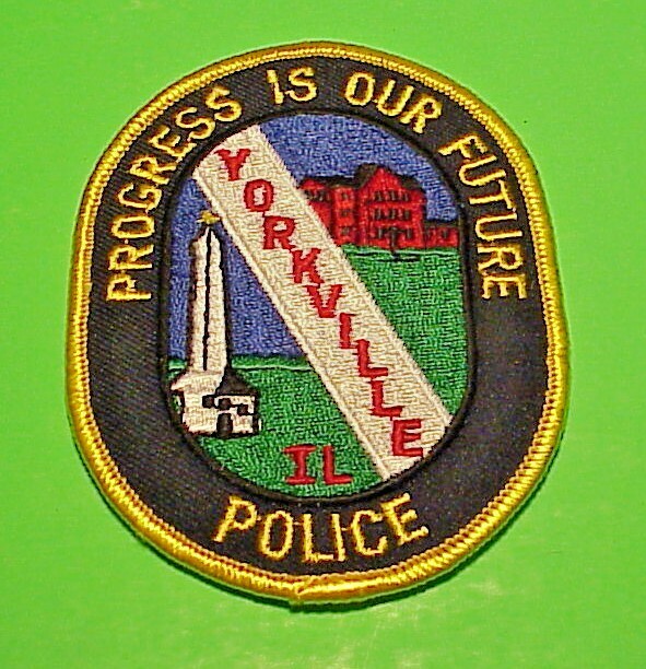 YORKVILLE ILLINOIS IL 4" POLICE PATCH FREE SHIPPING!!! | eBay