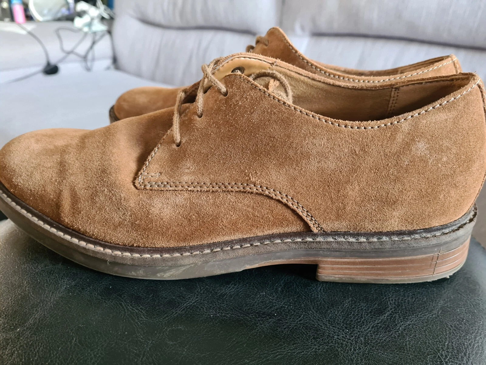 Scarpe uomo Clarks scamosciate taglia UK9 EUR43