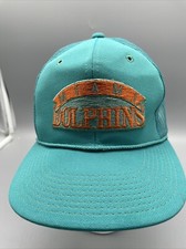 Miami Dolphins VTG Trucker Snapback Adj Ball Hat NFL Sport Specialtie AS IS READ
