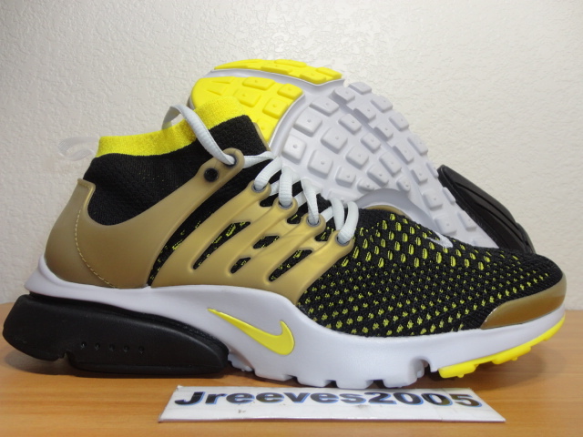 nike presto fly yellow