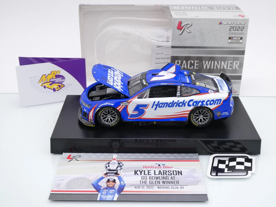 Lionel Racing WX52223HENKLV # Chevrolet NASCAR 2022 Kyle Larson - Hendrick 1:24 - Bild 4 von 4