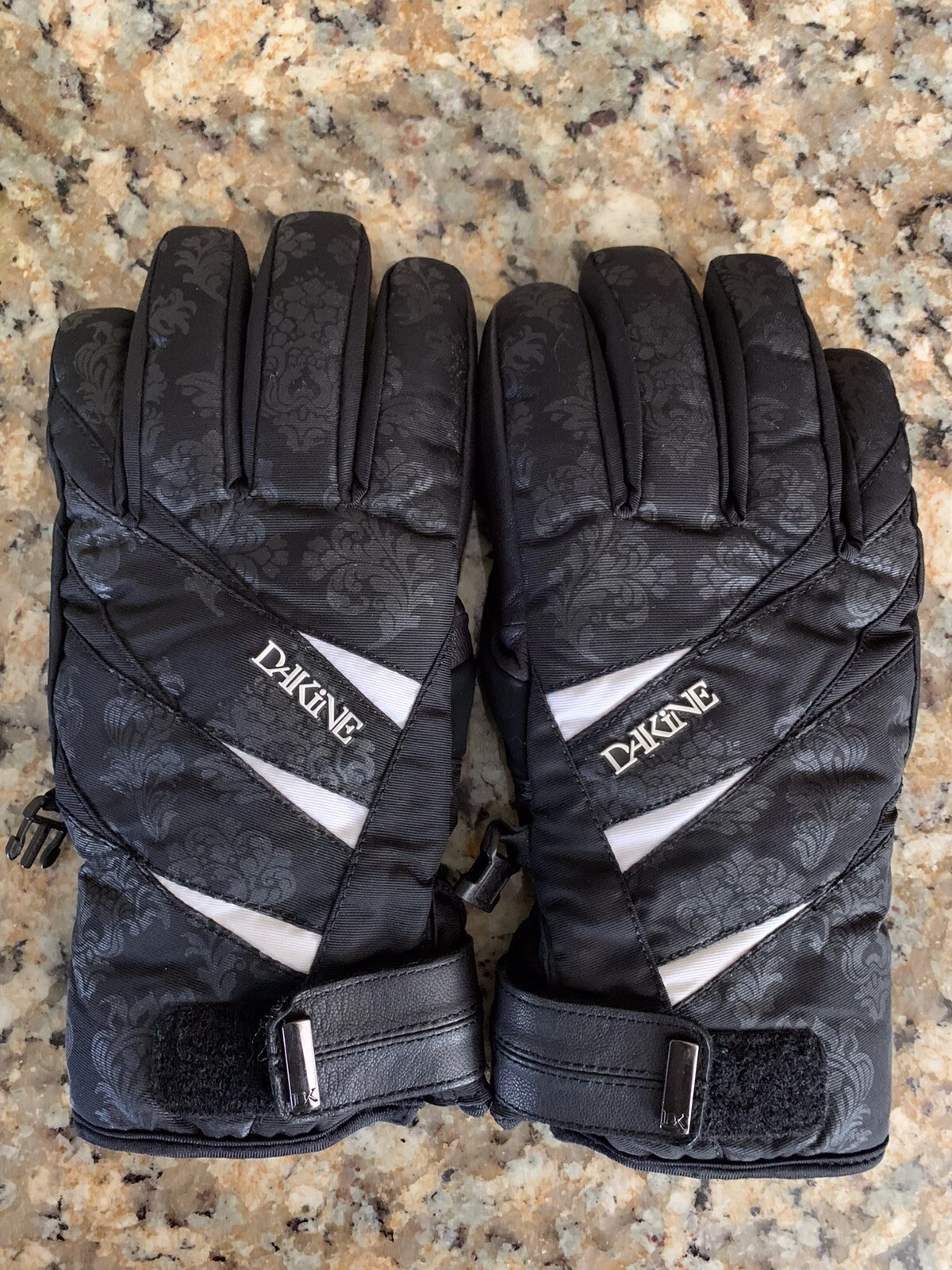 Dakine Comet Snow Ski Snow Gloves Women's Black Size Large