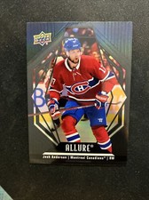 22-23 UD Allure Hockey Black Rainbow 83 Josh Anderson