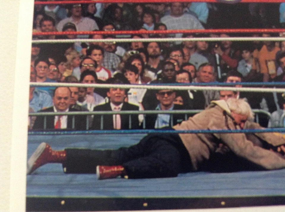 DONALD TRUMP RINGSIDE 1990 CLASSIC WWF WRESTLEMANIA  #56 CARD BOBBY HEENAN NM - Image 4 of 4