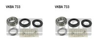 SKF 2X Radnabe Radlagersatz Hinterachse FüR Volvo 940 II Kombi 740 945 744 944