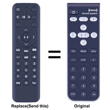 Replacement Remote Control For Sirius XM 13646140 Radio Compact Sound System