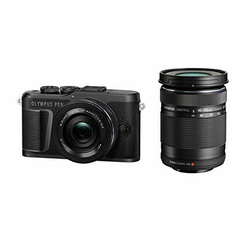 OLYMPUS Mirrorless Digital Camera 16.15MP PEN EPL10 EZ Double Zoom Kit Black eBay