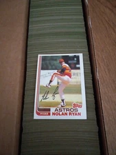 1982 Topps Baseball Singles - #202 to #401 Create Own Lot