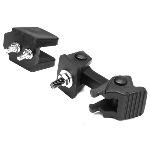 LEFT+RIGHT HOOD CATCH HOLD DOWN LATCH PAIR+BRACKETS FOR 9706 JEEP