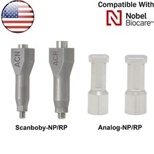 US Dental CAD/CAM Implant Scan Body NP/RP Analog fits Nobel Biocare Active