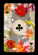 Transformation playing card Christian Lacroix 8 of Clubs Q70b