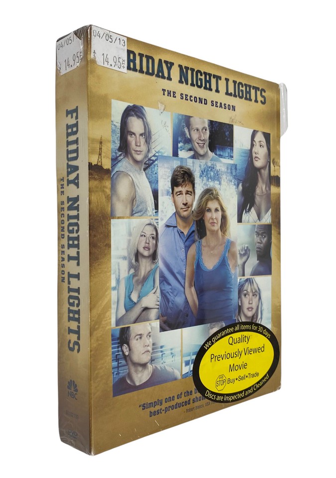 Friday Night Lights The Second Season (DVD, 2008, 4Disc Set