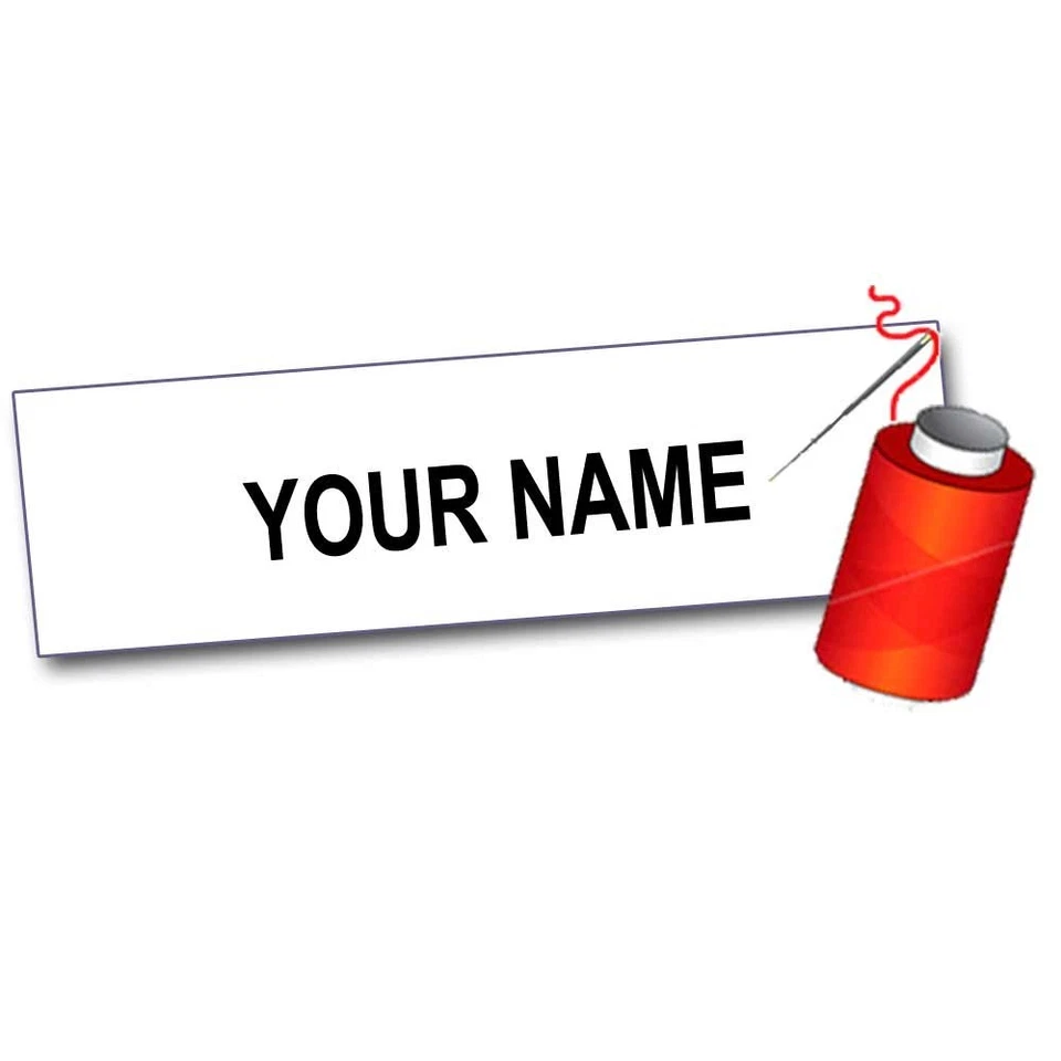 100 etiquetas de hogar de ancianos para ropa, material para coser Foto 2 de 4