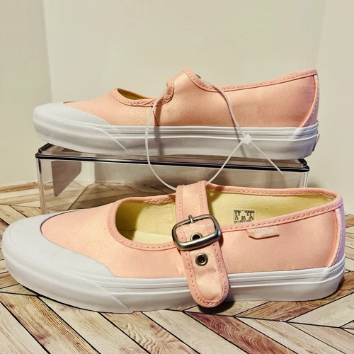 Scarpe da ballo VANS Mary Jane donna 6 5 chintz rosa rosa raso bianco VN000CRRCHN