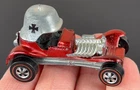 Vintage Hot Wheels Redline 1970 Red Spectraflame Red Baron - Higher Grade!