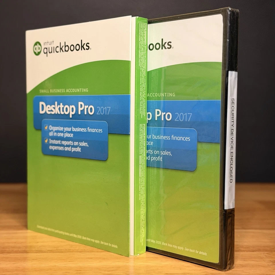NEW Quickbooks 2017 Desktop Pro Windows US Retail Accounting - SEALED - Image 2 of 4