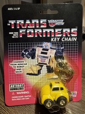 Portachiavi Transformers G1 Bumblebee Heroic Autobot 2001 nuovo raro