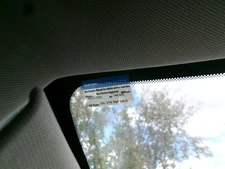 Passenger Right Sun Visor Fits 18-24 ENCLAVE 2173492