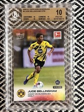 2020-21 Topps Now Bundesliga #4 Jude Bellingham Rookie Card BGS 10 PRISTINE!. rookie card picture