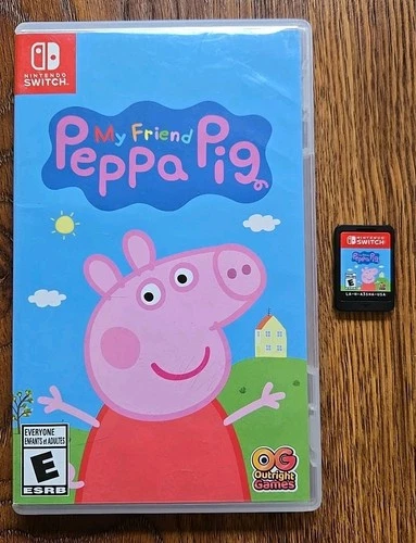 My Friend Peppa Pig Nintendo Switch Game In Original Case. Tested & Working.