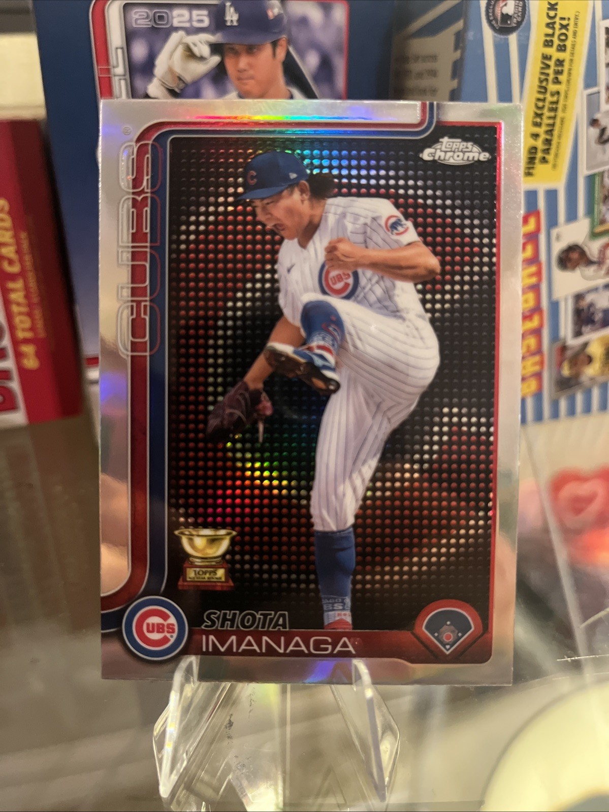 2025 Topps Chrome - Shota Imanaga #149 Lightboard Logo Refractor