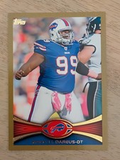 2012 Topps - Gold Parallel #408 Marcell Dareus /2012 Buffalo Bills