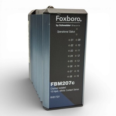 Foxboro FBM207C 16-Channel 48VDC Contact Input Module