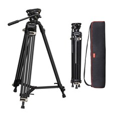 SmallRig AD-01 73in Video Tripod Fluid Head Quick Release