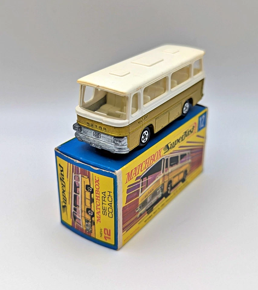 Matchbox Superfast Nr.12 Setra Coach 1970 OVP unbespielt - Bild 2 von 4