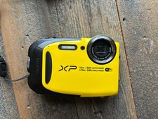 Fujifilm FinePix XP Series Waterproof Digital Camera   Yellow Wi-Fi   Bundle